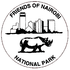 Friends of Nairobi National Park, Kenya. The Park has the largest variety and concentration of wild animals in close proximity to Nairobi.